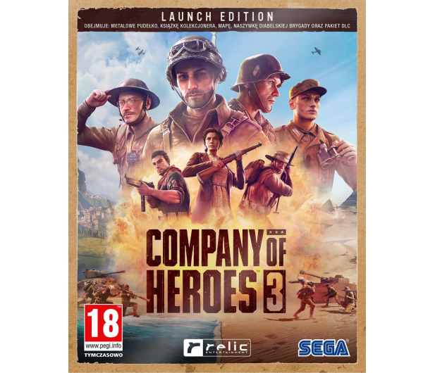 PC Company of Heroes 3 Edycja Premierowa ze steelbookiem - 1056319 - zdjęcie